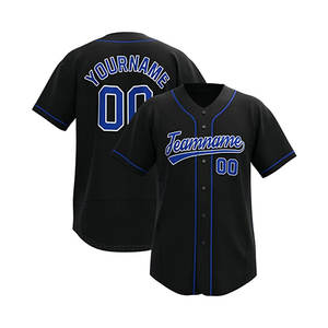 Camiseta de béisbol personalizable, camisas con botones, uniformes deportivos de equipo personalizados para hombres, mujeres y niños hechos en Pakistán - Product Image 1