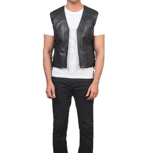 2024 nouveauté gilet en cuir pour hommes conçu en usine vêtements d'extérieur respirants pour les Offre Spéciale d'hiver - Product Image 1