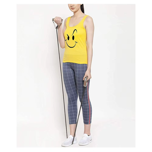 Haute Qualité Meilleur Design Femmes Long Tricoté Sublimation Imprimé Respirant Débardeurs Sans Manches - Product Image 3