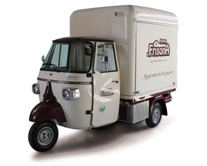 Tricycle Électrique pour Restauration Mobile, Chariot de Traiteur à Trois Roues, Résistant à la Rouille, Garantie 5 Ans, Café, Pizza, Tacos, Glaces, Snacks - Product Image 1