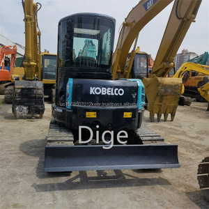Miniexcavadora Kobelco Sk55 de Japón, oruga multifuncional de 5,2 toneladas con motor, caja de cambios, cojinete de bomba de engranajes a la venta - Product Image 5