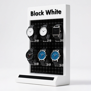 Di lusso acrilico orologio Stand espositore vetrina espositore gioielli Display orologio Stand per negozio al dettaglio - Product Image 2