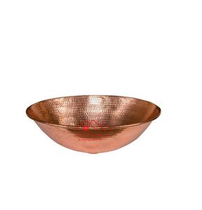 Diseño martillado Venta caliente Decoración de hotel para el hogar Boll de metal en 2 tonos Acabado hecho a mano Decoración de mesa Cuenco de frutas - Product Image 4