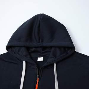 Sudadera táctica para hombre, sudadera con cremallera de cuarto sólido, Sudadera con capucha, bolsillos, entrenamiento, correr, tejido de lana hecho activo, industria deportiva - Product Image 6