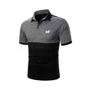 Polos pour hommes respirants, polos pour hommes avec logo personnalisé imprimé, polos pour hommes élégants - Product Image 2