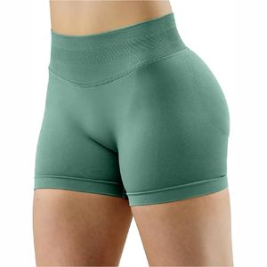 Nuevo 2025, mallas deportivas para gimnasio de calidad profesional, mallas de Yoga sin costuras, pantalones cortos de cintura alta sin costuras, pantalones cortos de Yoga para mujer - Product Image 5