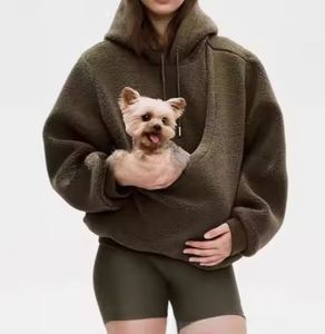 Sweatshirts à capuche pour femmes, en molleton, décontractés, streetwear, épaules tombantes, respirants, écologiques, tricotés - Product Image 4