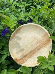 VENTE EN GROS ASSIETTE EN FEUILLE DE PALMIER ARECA NATUREL PLATS JETABLES VAISSELLE BIODÉGRADABLES POUR CUISINE GRANDE QUANTITÉ - Product Image 5