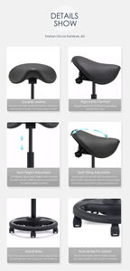 เก้าอี้แบบมีอานปรับได้สำหรับคลินิกทันตกรรมอุปกรณ์ทางการแพทย์ร้านเสริมสวยตามหลักสรีรศาสตร์เก้าอี้มืออาชีพ - Product Image 5