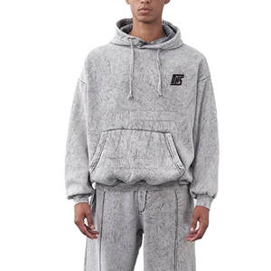 Conjunto Deportivo Holgado y Cómodo para Hombre, Estilo Lavado Ácido, para Ropa Casual de Calle y Uso Diario - Product Image 6