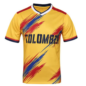 Camiseta de fútbol de Equipo Nacional personalizada, camisetas de fútbol de poliéster de nuevo estilo con su propio logotipo - Product Image 1
