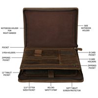 Portafolio con Cierre Personalizado al por Mayor, Portafolio de Cuero Personalizado, Carpeta de Archivos con Logotipo