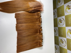 Élégance royale en cheveux de trame de couleur vierge 30 pouces os droit Perfection - Product Image 3