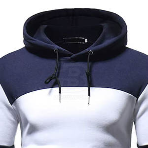 2025 algodón de alta calidad para hombre, Sudadera con capucha transpirable sólida de ajuste Regular, venta al por mayor, Etiqueta Privada, mangas completas, teñido liso para invierno - Product Image 3