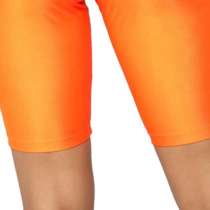 Shorts de sport pour femmes, logo personnalisé, vente en gros, haute qualité, tissu éponge, taille mi-haute élastique, séchage rapide, respirant, écologique - Product Image 6