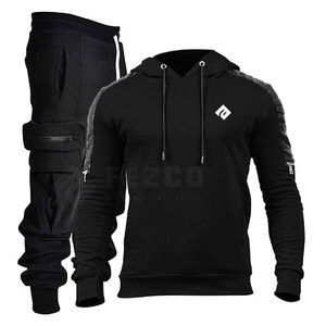 Chándal de Invierno para Hombre con Capucha, 100% Algodón, Forro Polar, Estilo Único, Personalizable y Asequible - Product Image 2