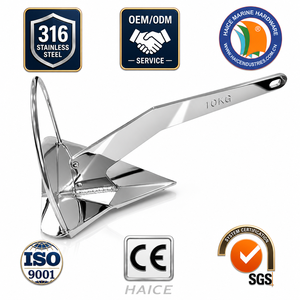 <span class=keywords><strong>Ancre</strong></span> en acier inoxydable 316 marine ROCNA <span class=keywords><strong>SPADE</strong></span> 4 kg, ancres arc-en-ciel, ancrage, amarrage, bateau, kayak, yacht, accessoires de quincaillerie - Product Image 1