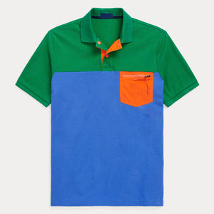 เสื้อยืดผู้ชายระบายอากาศได้สำหรับกีฬากลางแจ้งเสื้อโปโลมีปกแขนสั้นฤดูร้อน - Product Image 2