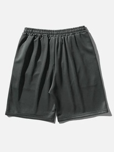 Pantalones cortos de algodón personalizados Unisex diseñador corto baloncesto sudor 3D pantalla espuma Puff estampado pantalones cortos para hombres - Product Image 3