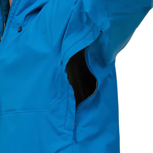 Veste imperméable à capuche sportive pour hommes de haute qualité avec doublure en maille fermeture éclair coque dure pour la randonnée Service OEM disponible - Product Image 4