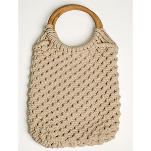 กระเป๋าถือผ้าฝ้าย macrame สินค้าใหม่ล่าสุดซื้อตอนนี้ - Product Image 2