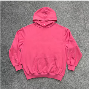 Sweat à capuche homme de haute qualité décontracté col double couche brodé Logo imprimé motif sweat coupe ample - Product Image 1