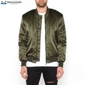 OEM Custom Design Men's Satin Baseball <b>Jacket</b> <b>Waterproof</b> Breathable Reversible Quality Logo Fashionable Colorful for Winter - Product Image 2