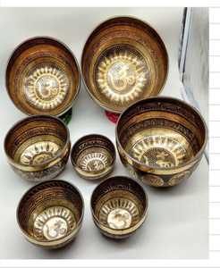 ชามทองสัมฤทธิ์ทำมือคุณภาพสูง ชามเสียงโลหะผสมทิเบตสำหรับการทำสมาธิ ผลิตโดยตรงจากผู้ผลิต - Product Image 1