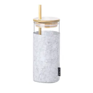 Bicchiere Sostenibile in Borosilicato Zilber, Gadget Ecologico Promozionale per Bevande - Product Image 1