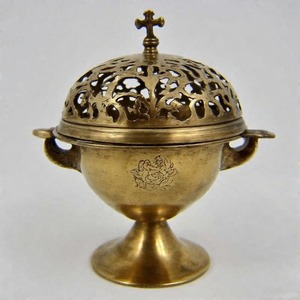 Spirit Flame Church Incienso Vessel Luz Colgante Incensario Vintage Church Quemador de incienso para ambiente ceremonial y espiritual - Product Image 5