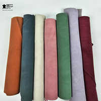 Cuir de veau suédé biologique véritable OEM pour jupes, meubles, canapés, chaussures, bagages, ceintures, costumes - Chutes et émanchons de qualité