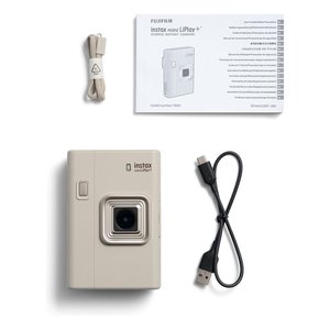 Appareil photo instantané INSTAX Mini LiPlay+ (Rechargeable) Beige sable 16947999 - Product Image 4