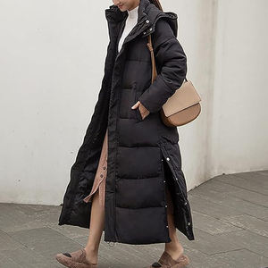 Service OEM Prix raisonnable Hiver et Automne Saison Offre Spéciale Femmes Longue Doudoune - Product Image 3