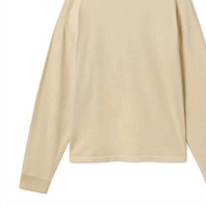 Vêtements de rue Logo personnalisé T-shirt pour hommes Qualité supérieure Coton Polyester Manches longues T-shirt pour hommes Idéal pour toutes les saisons - Product Image 4