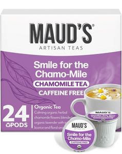 Maud's Organic Chamomile Lavender <b>Tea</b> Pods, 24 ct, Single Serve Pods - Product Image 4