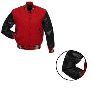 Veste de baseball avec logo personnalisé pour hommes, manches longues, qualité supérieure, col ras du cou réversible et imperméable pour l'hiver - Product Image 6