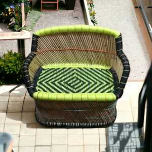 Stylish High Quality Solid Bamboo <b>Garden</b> Chair Living Room Chair Modern Patio Chairs for <b>Garden</b> Balcony Restaurant - Product Image 5