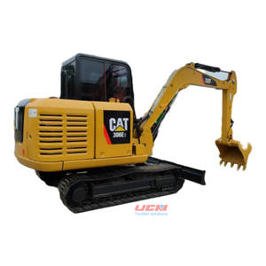 Mini-excavatrice d'occasion de 6 tonnes Cat 306.5 306E2 306e à chenilles sans cabine, petite pelle Caterpillar Cat 306 en vente - Product Image 6