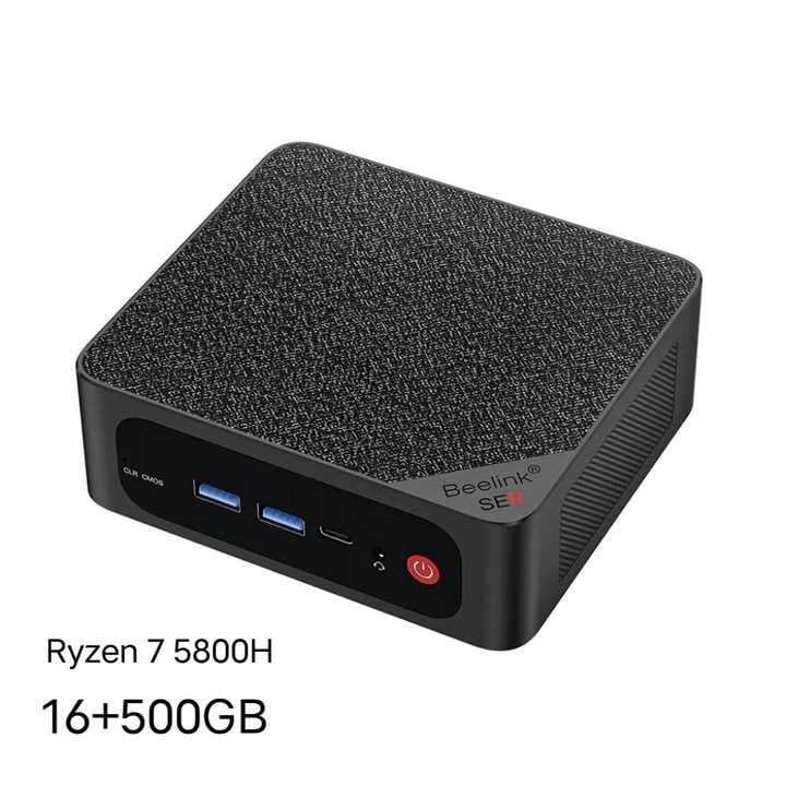 Beelink Ry 7 Mini Pc for Business High Quality Portable AMD 500GB 