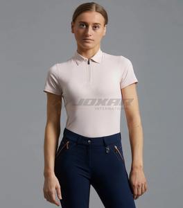 Camiseta de Equitación Elástica para Mujer, Elegante, Ligera, Transpirable, que Absorbe la Humedad, para Montar a Caballo - Product Image 1