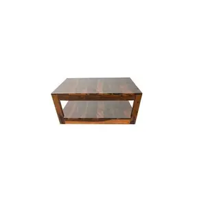 Mesa de centro de madeira maciça de alta durabilidade mais vendida para decoração de jantar disponível em serviços personalizados fornecidos a partir da Índia