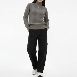 Sudadera de Alta Calidad con Cuello Alto, Manga Larga, Corte Regular, Estilo Vintage para Mujer, con Logotipo Personalizado - Product Image 3