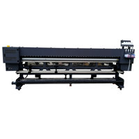 Nouvelle technologie 10 pieds 3.2m prix machine d'imprimante de bâche double têtes aux Philippines avec système d'alimentation à double matériau