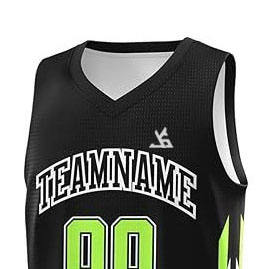 Maillot de basket respirant personnalisé avec nom et numéro, sans manches, haut de collège, 100% polyester, nom d'équipe personnalisé - Product Image 6