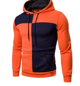 Sweatshirts à capuche en molleton pour les marques de streetwear Vente en gros OEM Sweatshirts à capuche pour hommes avec panneau personnalisé - Product Image 5