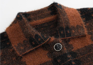 Suéter de invierno informal de talla grande para mujer, patrón sólido, algodón súper suave, corte clásico, manga larga, transpirable - Product Image 2