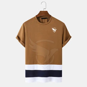 T-shirt de qualité supérieure pour hommes T-shirt léger T-shirt de couleur personnalisée T-shirt décontracté pour hommes - Product Image 1