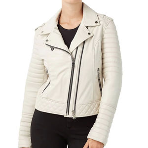 Vestes en cuir pour femmes 2025, vestes en cuir véritable personnalisées, vestes en cuir tendance pour femmes, fournisseur de vestes en cuir - Product Image 1