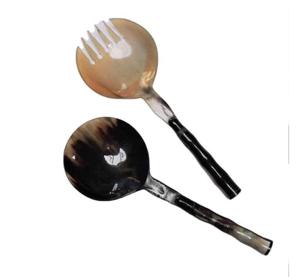 Utensilios para Ensaladas Ecológicos, Aptos para Lavavajillas, Hechos en India, Artículo Único para el Hogar y la Cocina - Product Image 1