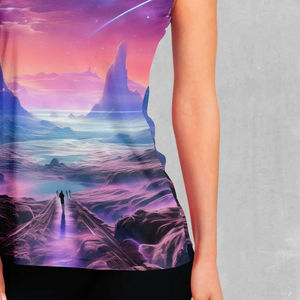 Débardeur de yoga décontracté personnalisé de haute qualité pour femme, automne, sublimation, vente en gros, polyester/coton lavé, grandes tailles - Product Image 6